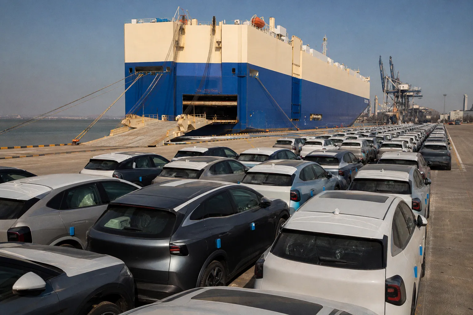 Chinese EV makers are outpacing U.S. automakers in overseas investments