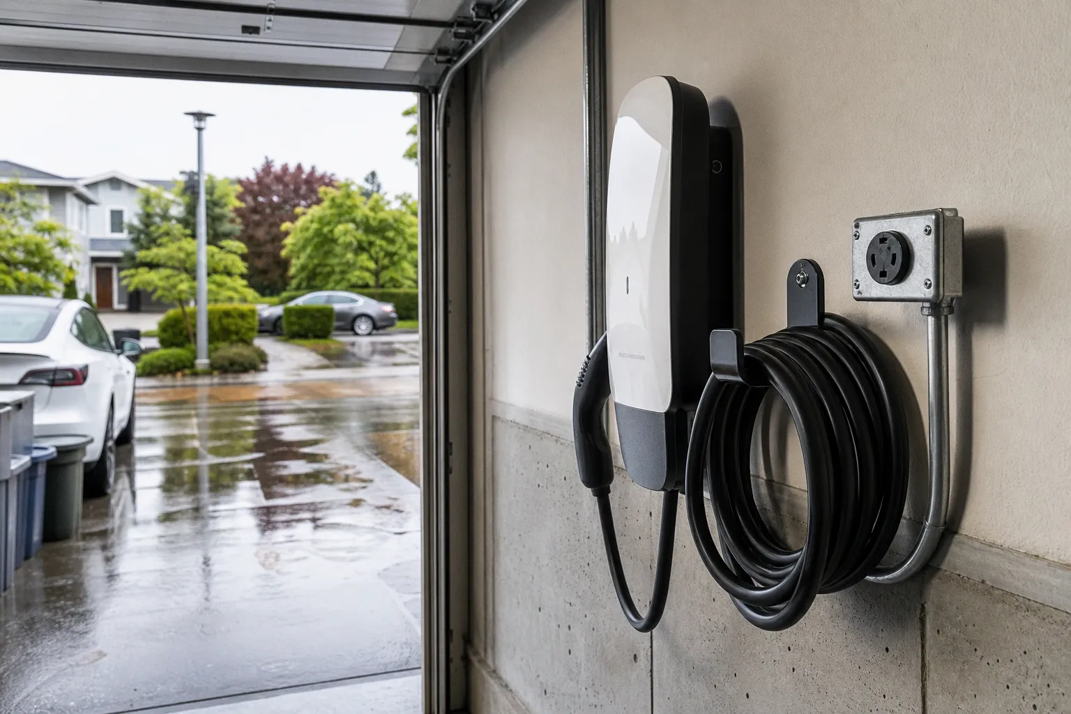 Home EV charger installation: hardwired or plug-in?